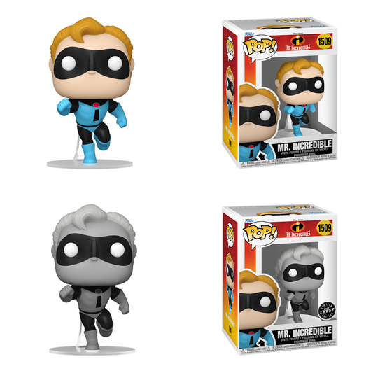(PRE-ORDER) POP! Disney: Incredibles 20th- Mr. Incredible (Chase Bundle)