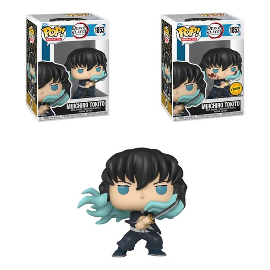 (PRE-ORDER) POP! Animation: Demon Slayer - Muichiro (Attack) (Chase Bundle)