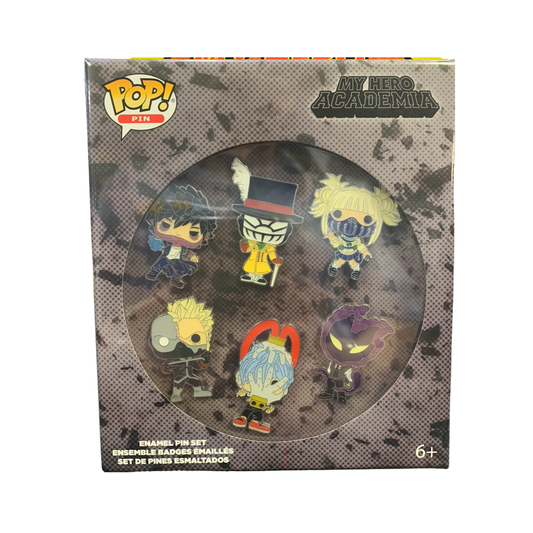 Pop! Pins: My Hero Academia - Villains Set of 6 Pins (Specialty Series Exclusive)