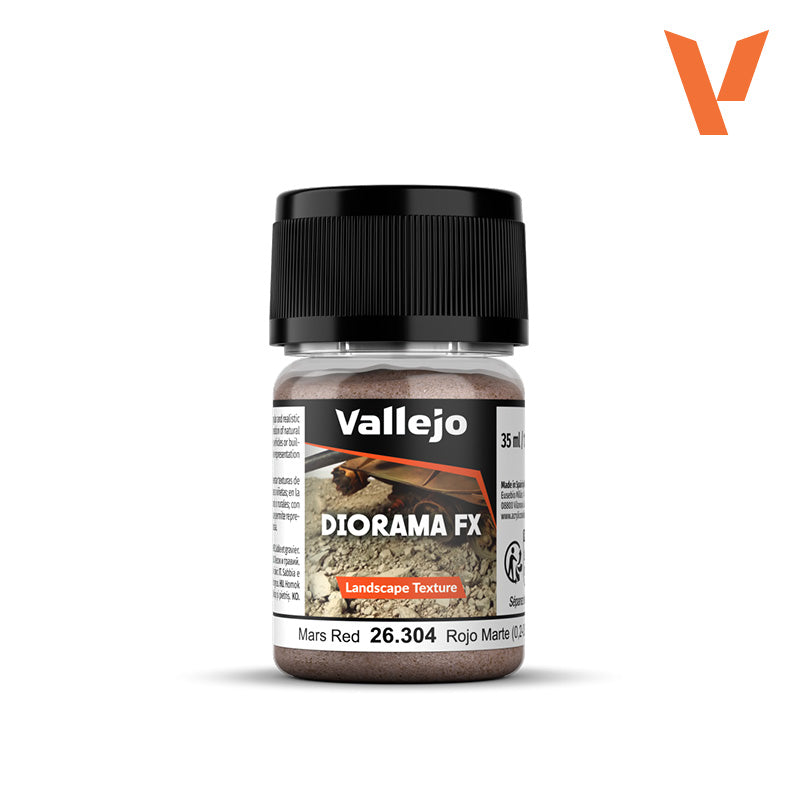 Vallejo Diorama FX: Landscape Texture - Mars Red - 0.2-0.6 mm
