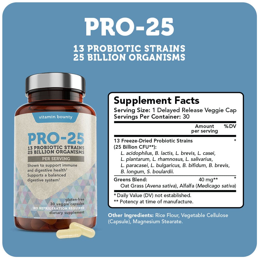 Pro-25 Probiotic by Vitamin Bounty