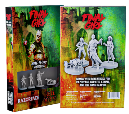 Final Girl: Hell to Pay - Miniatures