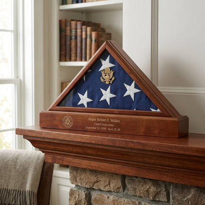 Capitol Flag and Display Case - 5' x 9.5' Flag