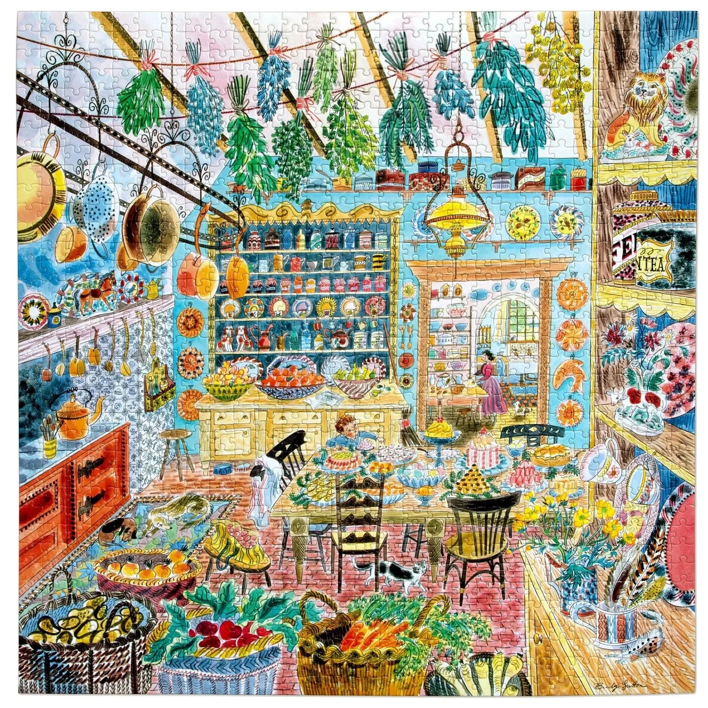 Victorian Kitchen 1000 Piece Jigsaw Puzzle eeBoo