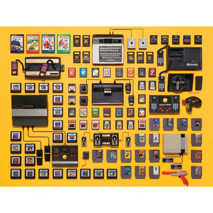 Video Games Collection 1000 Piece Jigsaw Puzzle NYPC