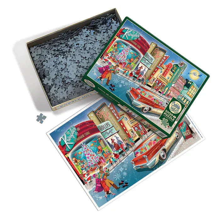 Vintage Main Street 1000 Piece Jigsaw Puzzle Cobble Hill