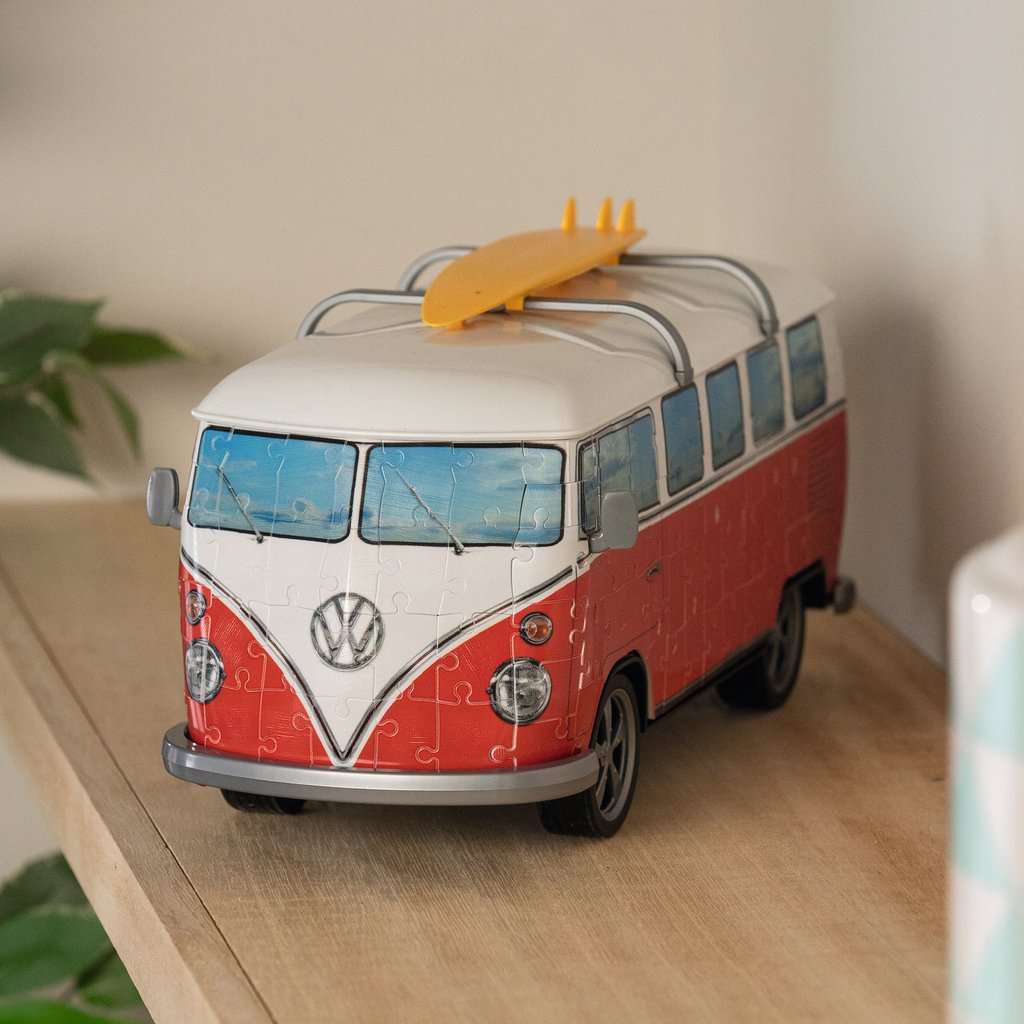Volkswagen T1 Bus Surfer 187 Piece 3D Jigsaw Puzzle Ravensburger