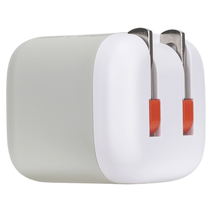 Ventev 30W PD PPS USB C GaN Mini Wall Charger Gray, White by Ventev