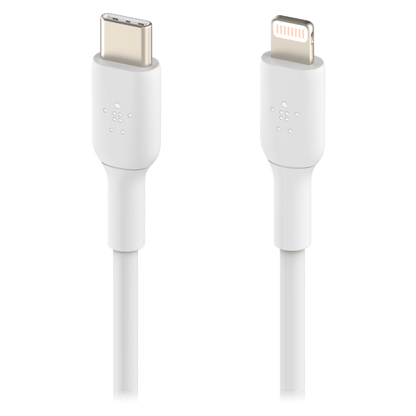 Belkin Dual Port USB A 24W Wall Charger with USB A to USB C Cable 3ft by Belkin