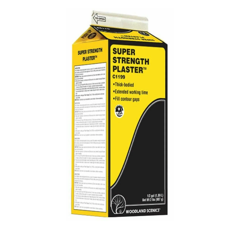 Woodland Scenics C1199 Any Scale Super Strength Plaster