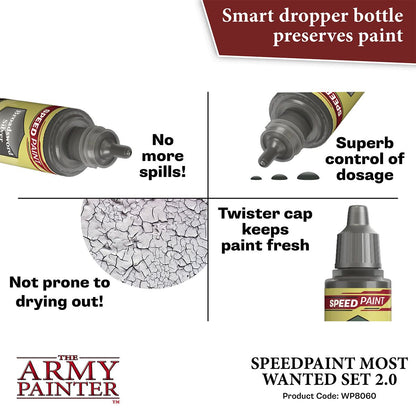 Army Painter Speedpaint Most Wanted Set 2.0