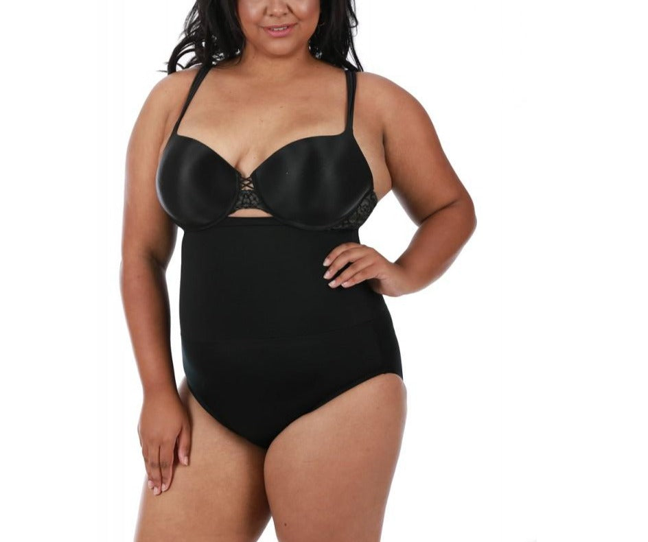 InstantFigure Shapewear Curvy Hi-waist Double Control Slimming Panty WPY020C by InstantFigure INC