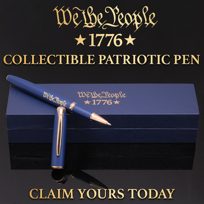 We The People 1776 Collectible Pen