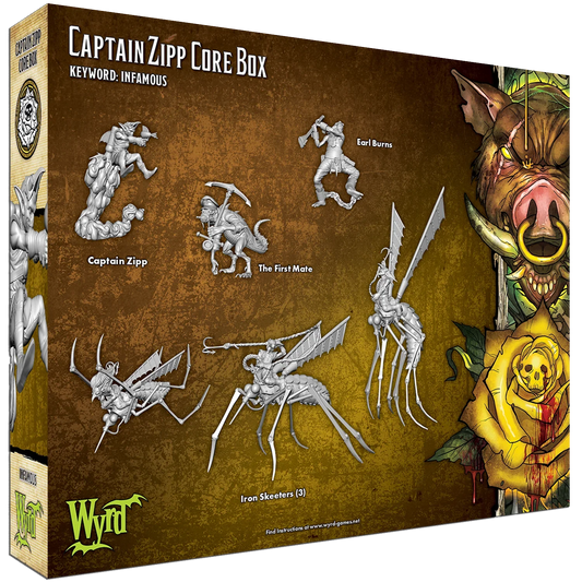 Malifaux Third Edition: Captain Zipp Core Box