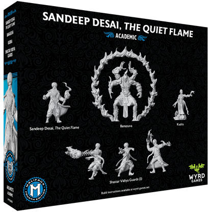 Malifaux 4E: Arcanists - Sandeep Desai, The Quiet Flame