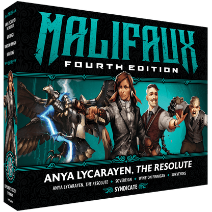 Malifaux 4E: Explorer's Society - Anya Lycarayen, The Resolute