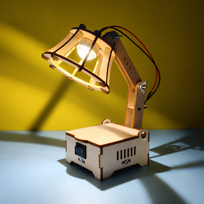 DIY Wooden Desk Lamp Kit
