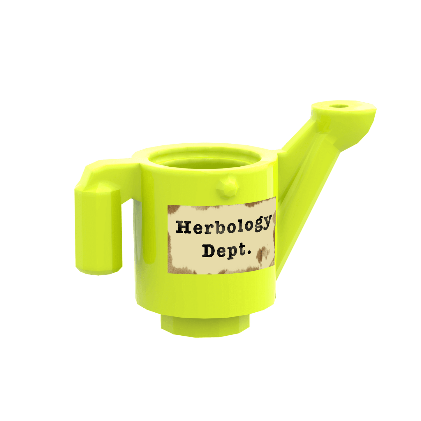 Watering Can, Herbology Dept. - Minifig Scale - Custom Printed - Made Using LEGO® Parts