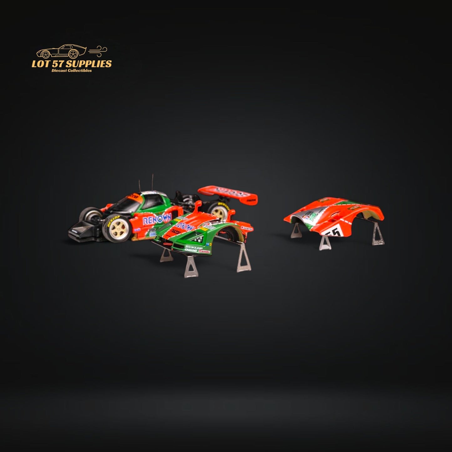 (Pre-Order) MOTORHELIX Mazda 787b #55 Le Mans Championship 1991 Winner 1:64