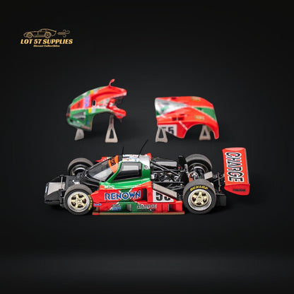 (Pre-Order) MOTORHELIX Mazda 787b #55 Le Mans Championship 1991 Winner 1:64
