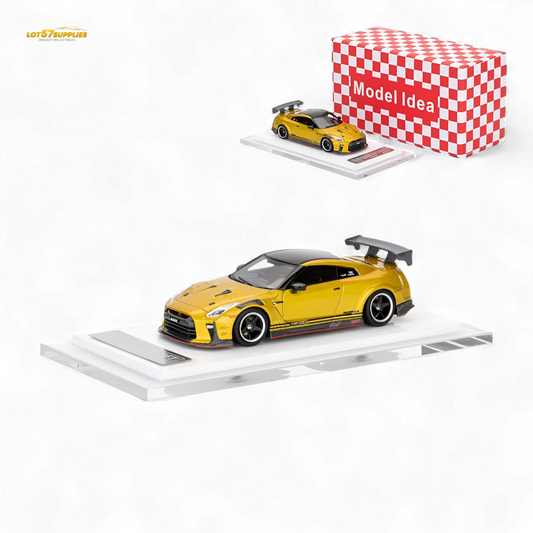 Model Idea GT-R R35 TOP SECRET Modified Version Resin 1:64 - Limited to 299pcs