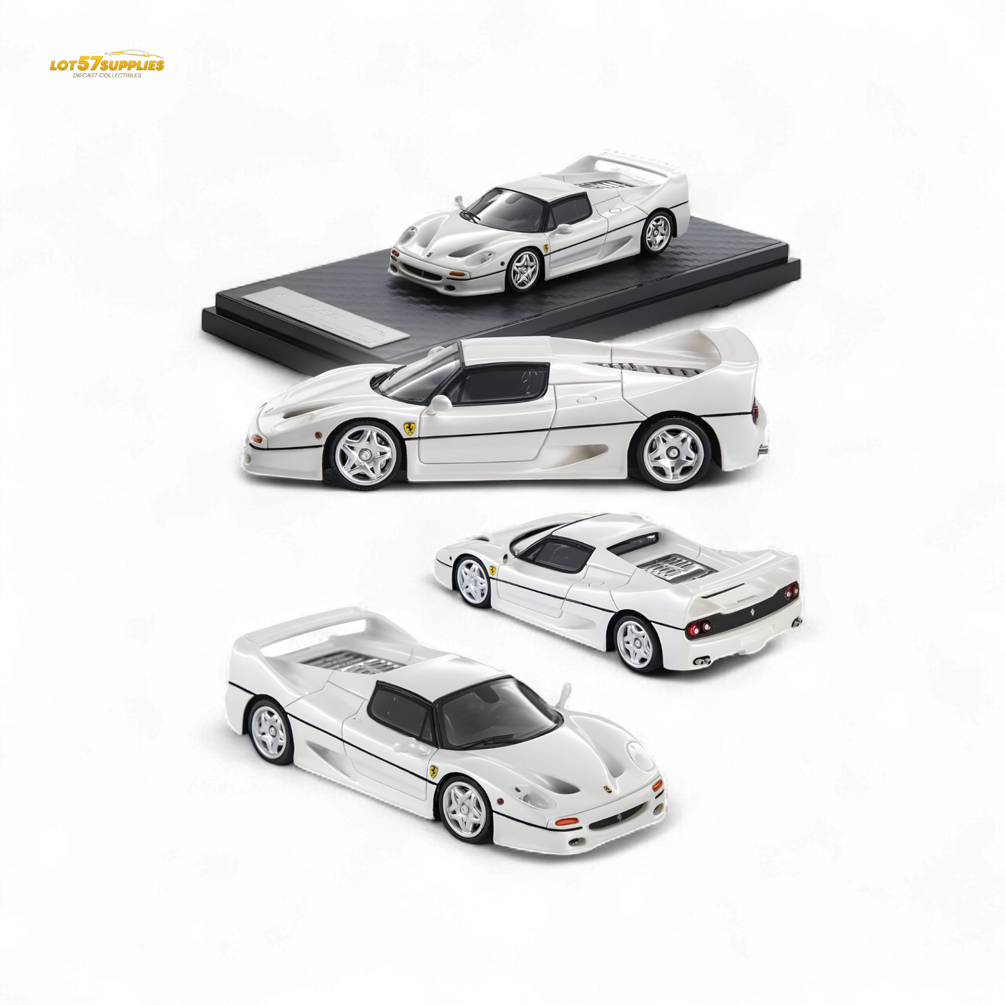 NA Nice Auto F50 - Pearl White - Resin 1:64