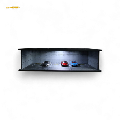 MoreArt Underground Parking Garage Scene 02 1:64