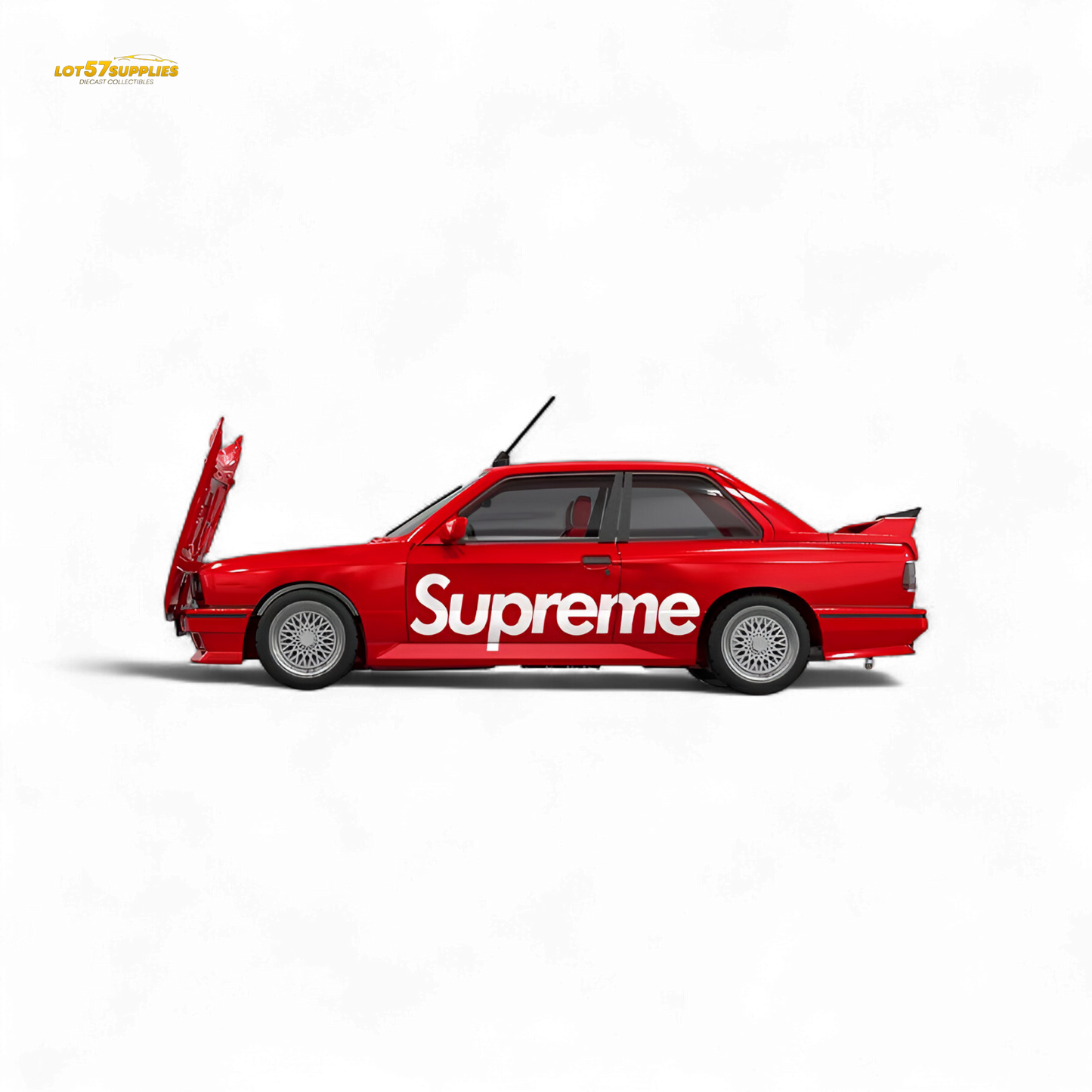 Original Model E30 Supreme Livery - S u p r e m e 1:64