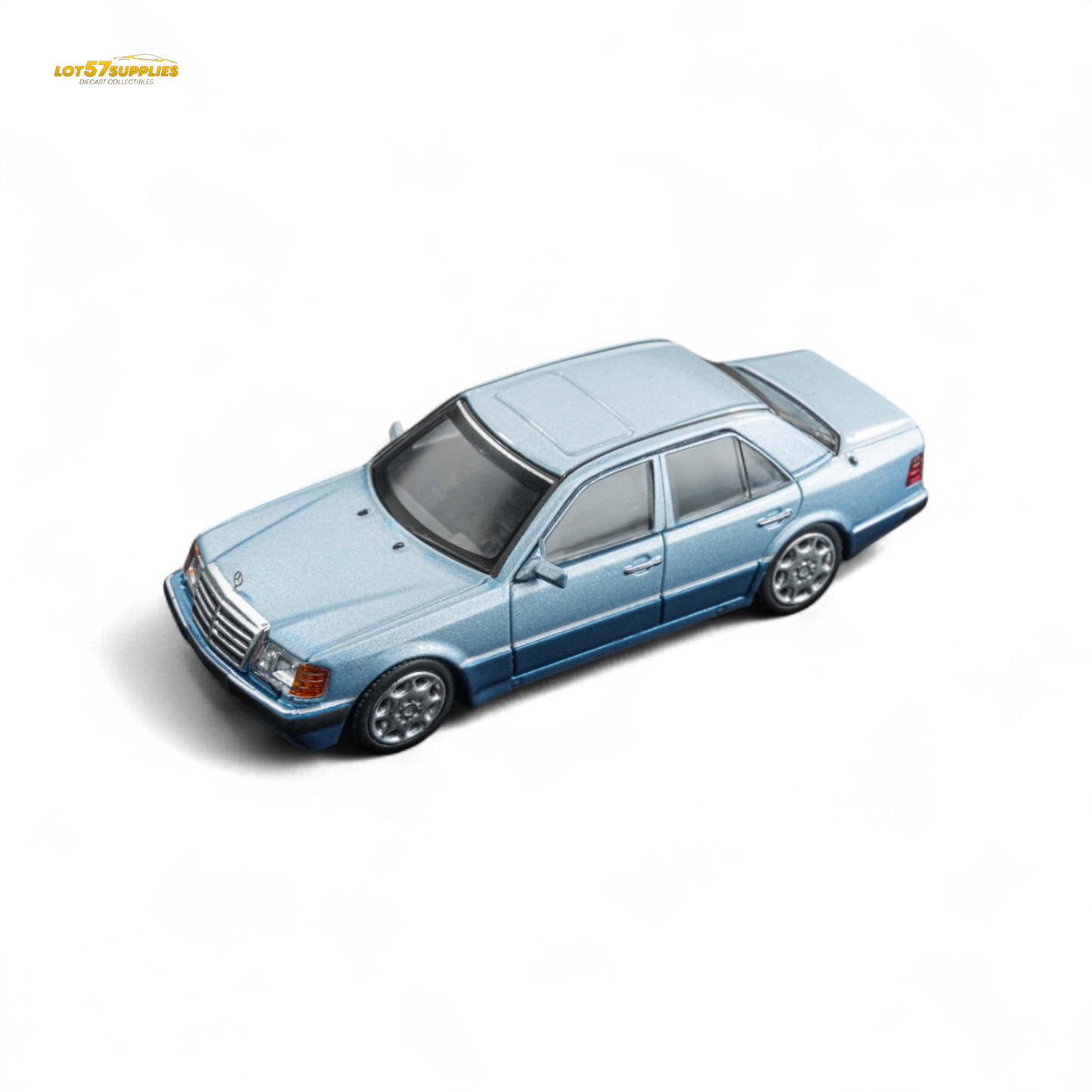 (Pre-Order) DCM 1/64 Benz 500E - Lake Blue 1/64