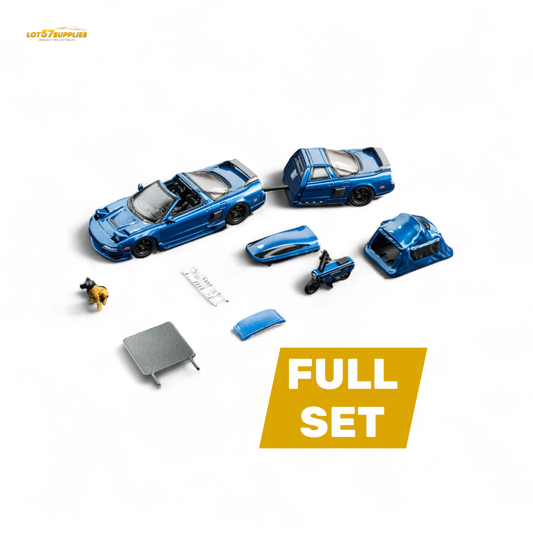 Findclassically NSX TRA - Transparent Blue FULL Set 1:64