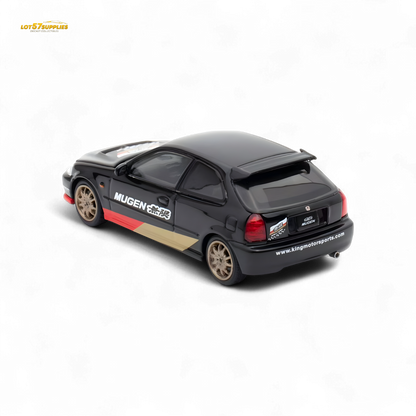 Motorhelix Honda Civic EK9 MUGEN Malaysia Limited Edition - Black 1:64