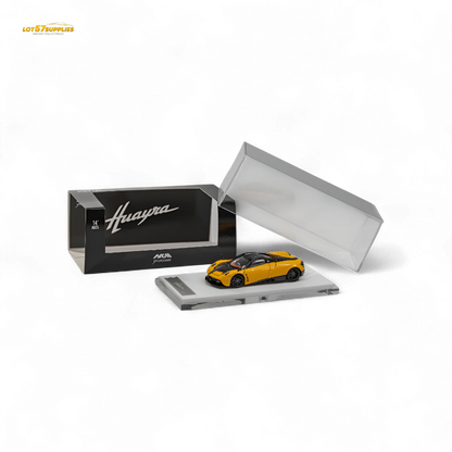 HKM Premium Huayra Coupe 2014 Orange Yellow 1:64