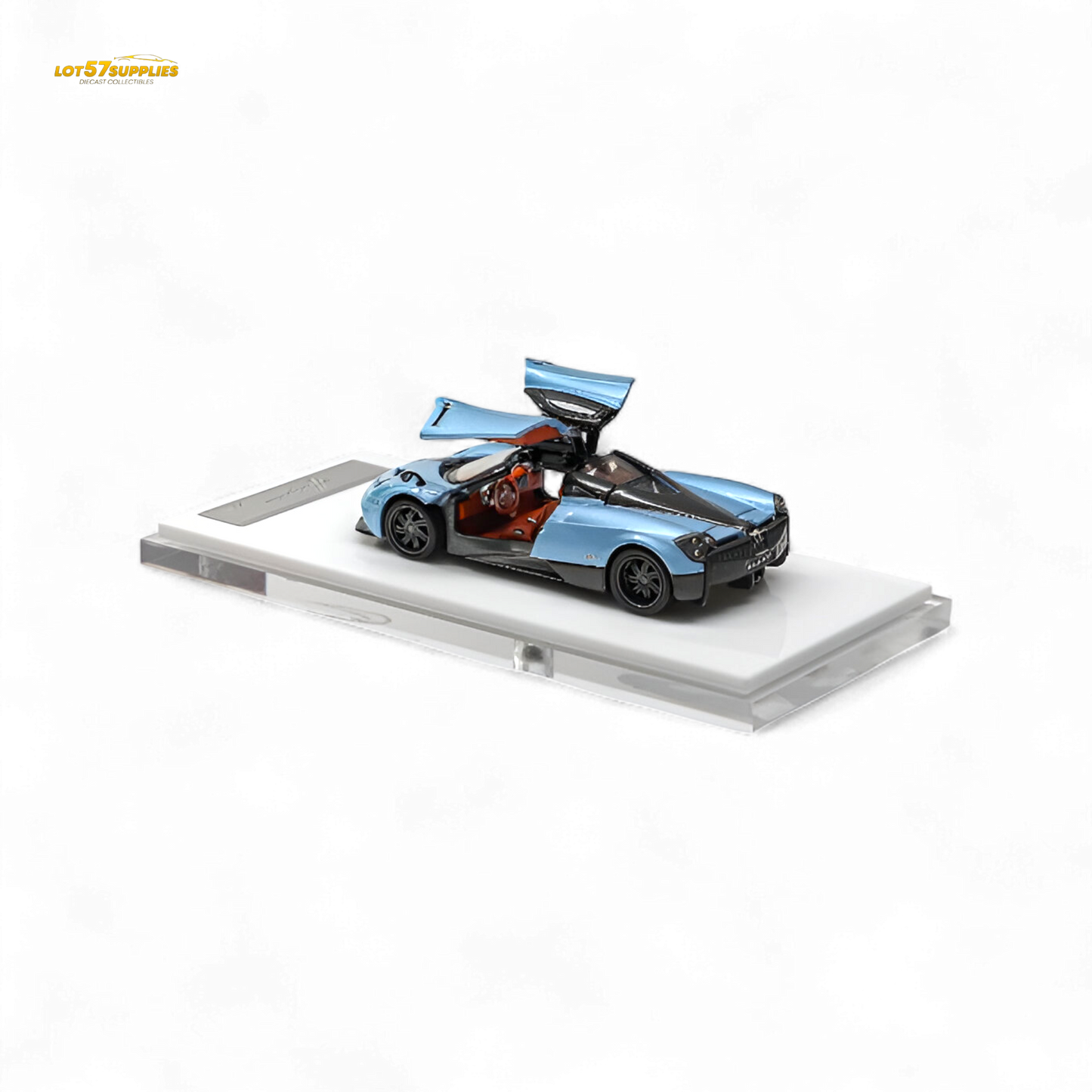 HKM PREMIUM Huayra Coupe 2014 - Ice Blue 1:64