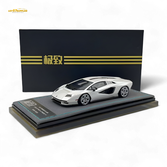 Extreme Club 1:64 Countach LPI800-4 - White - Resin 1:64