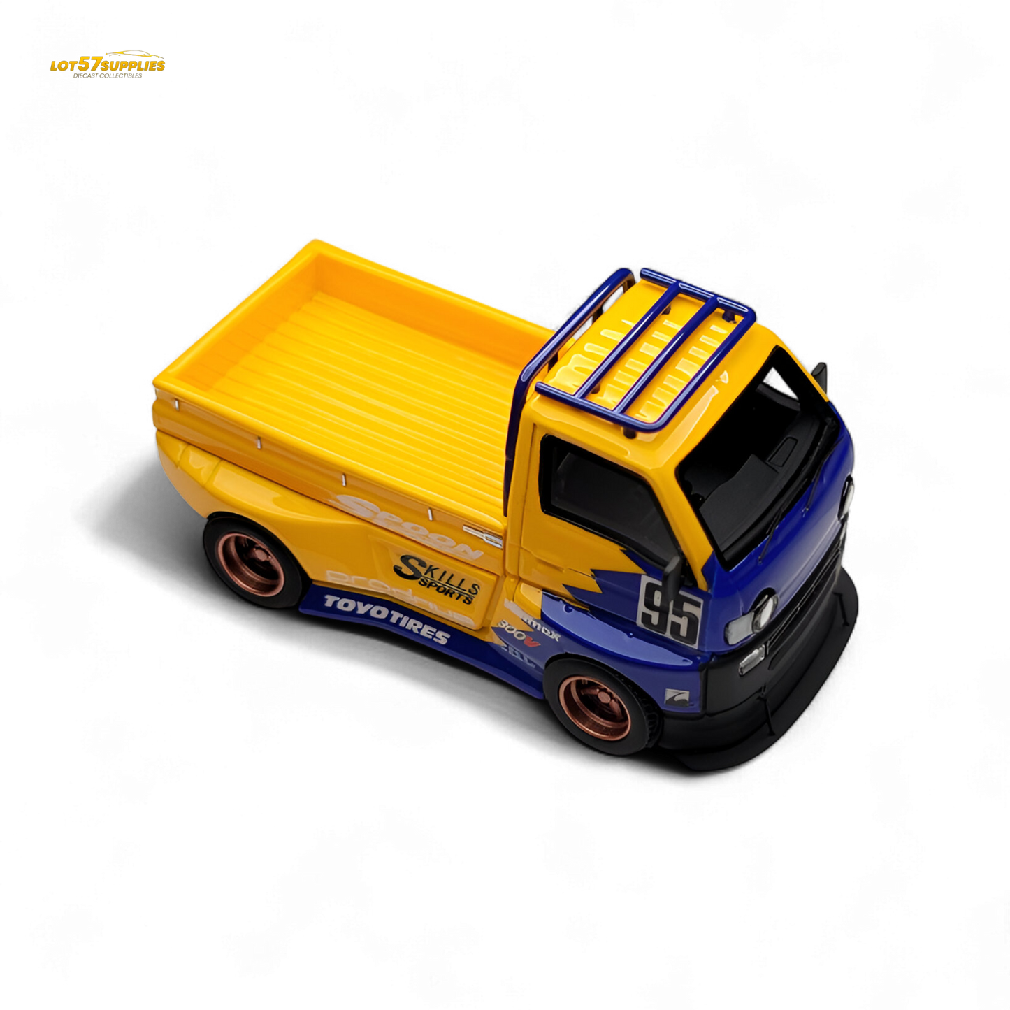YM Model Suzuki Carry Hoonigan Spoon Sports D12 Widebody Pickup Truck 1:64