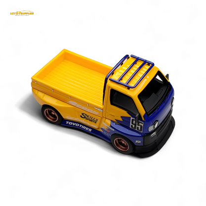 YM Model Suzuki Carry Hoonigan Spoon Sports D12 Widebody Pickup Truck 1:64