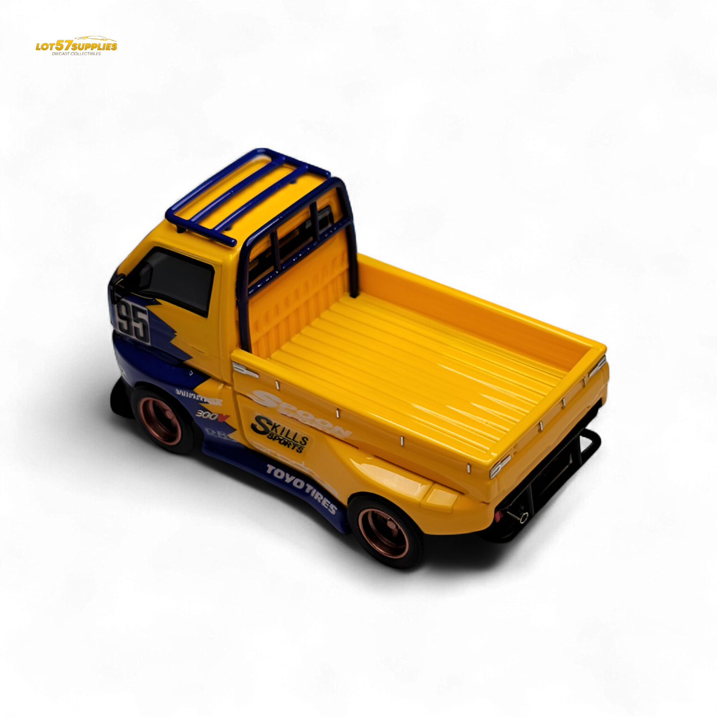 YM Model Suzuki Carry Hoonigan Spoon Sports D12 Widebody Pickup Truck 1:64