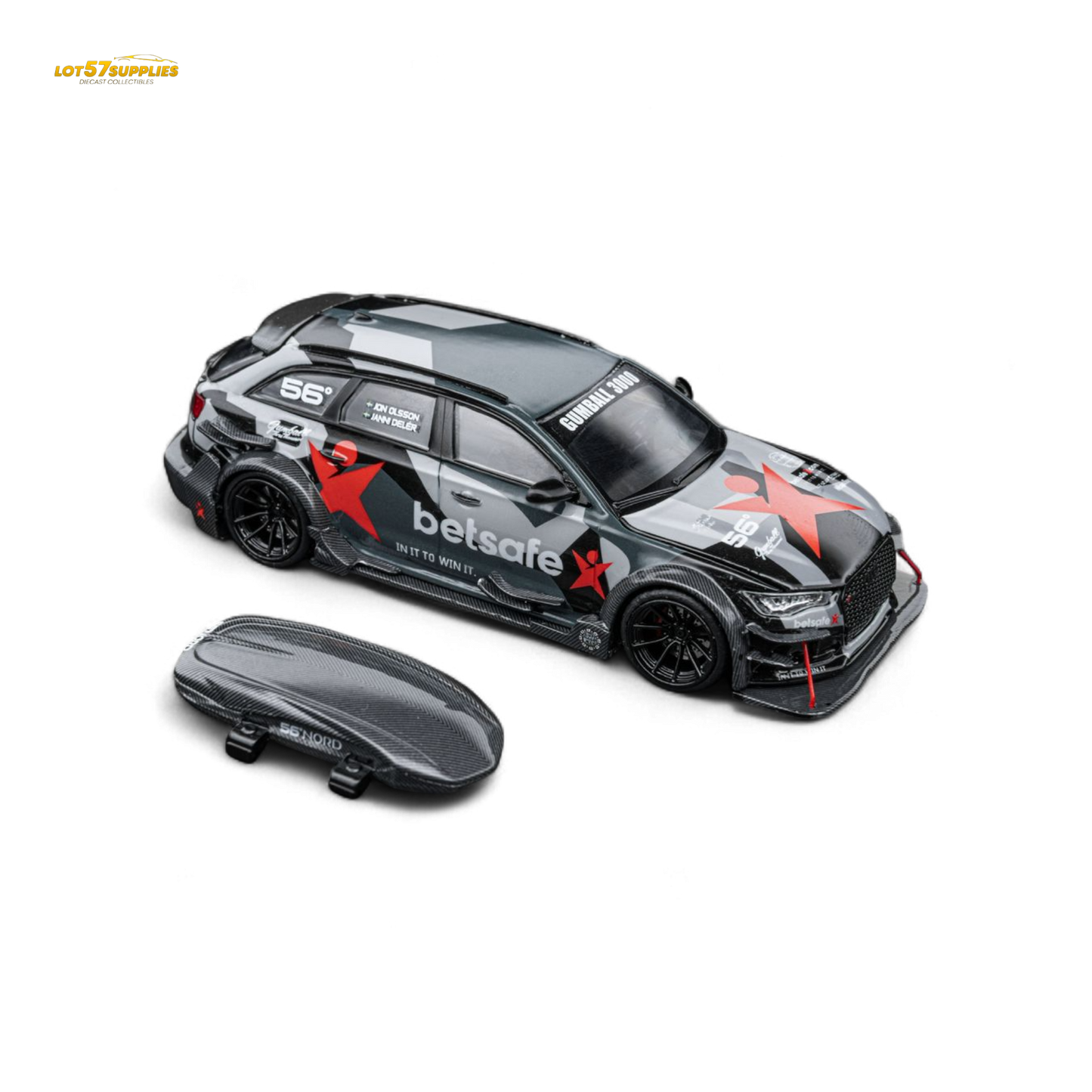 DCM Audi RS6 C7 DTM Betsafe Gumball 3000 1:64