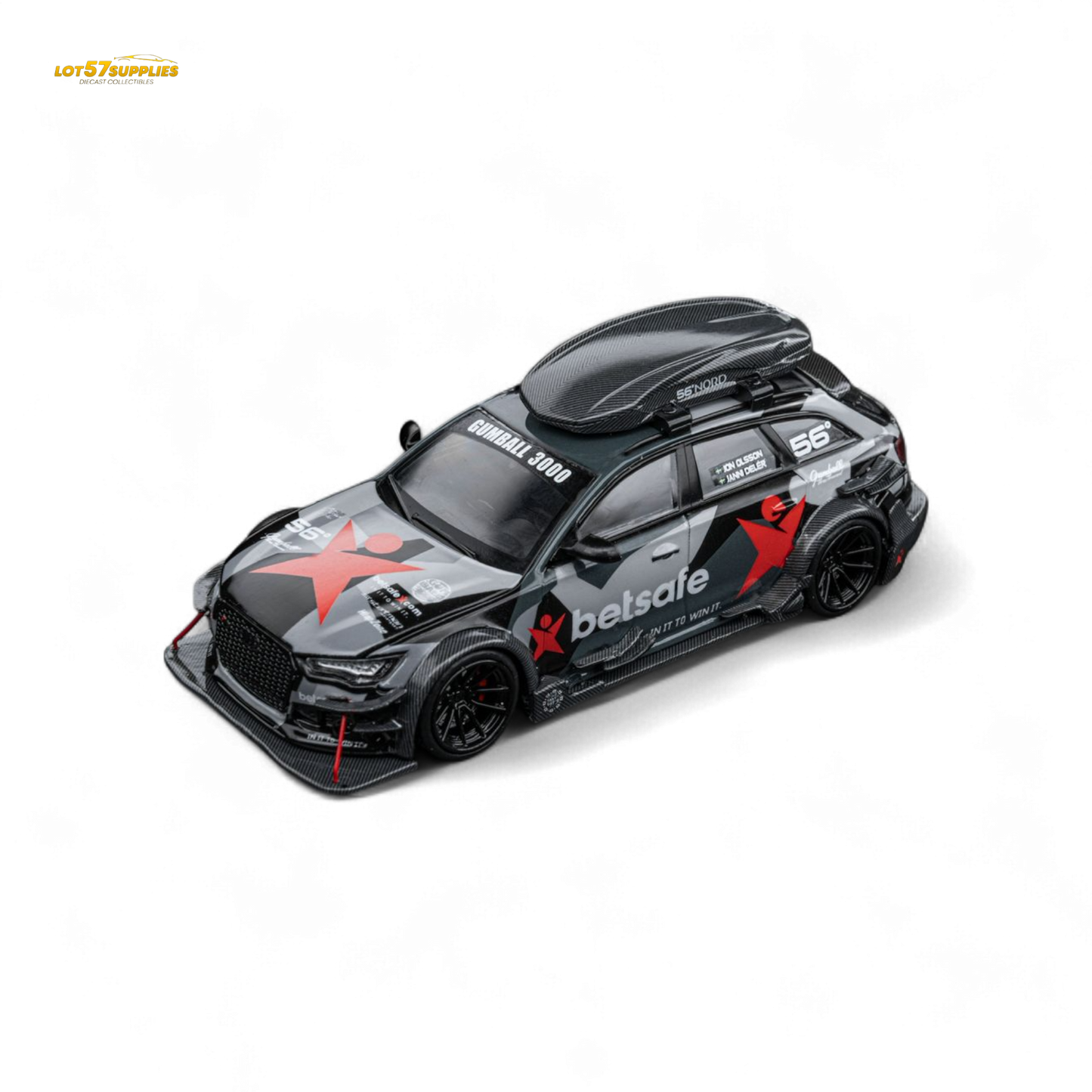 (Pre-Order) DCM Audi RS6 C7 DTM Betsafe Gumball 3000 - 1:64