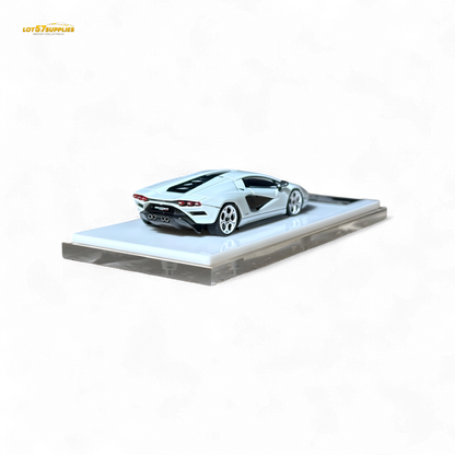 FuelMe Model Lamborghini Countach LPI 800-4 Bianco Siderale 1:64