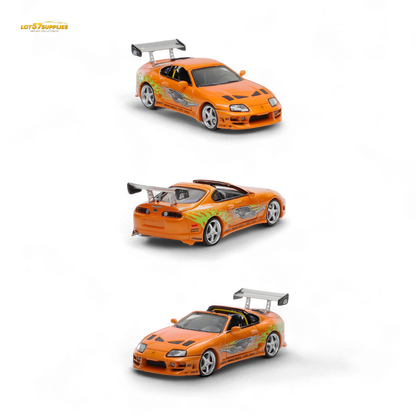 Fast Speed Supra Targa 4th Generation Bomex Version - FNF Orange Ordinary 1:64
