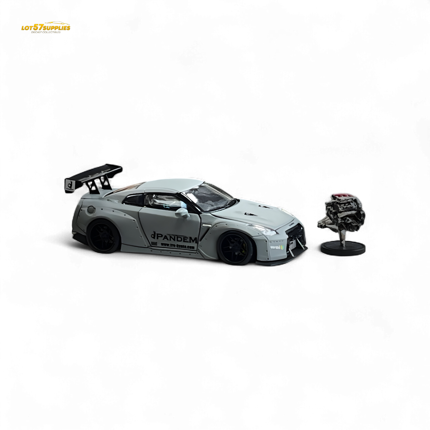 PGM Rocket Bunny R35 Combat Grey - Luxury Version 1:64