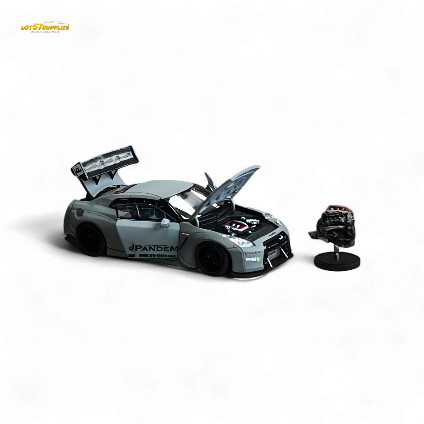 PGM Rocket Bunny R35 Combat Grey - Luxury Version 1:64