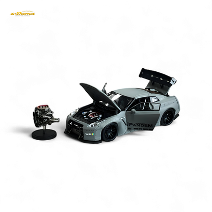 PGM Rocket Bunny R35 Combat Grey Luxury Version 1:64