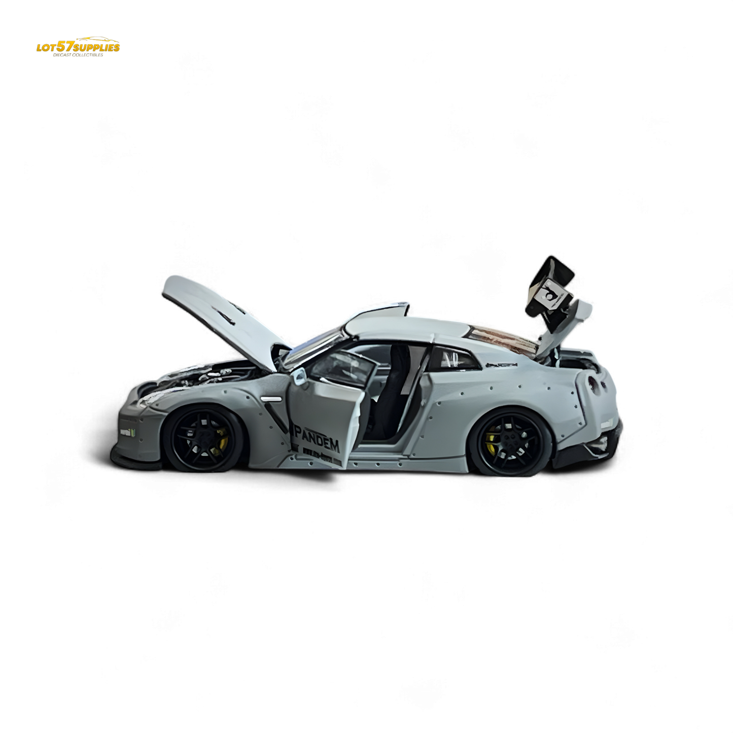 PGM Rocket Bunny R35 Combat Grey - Luxury Version 1:64
