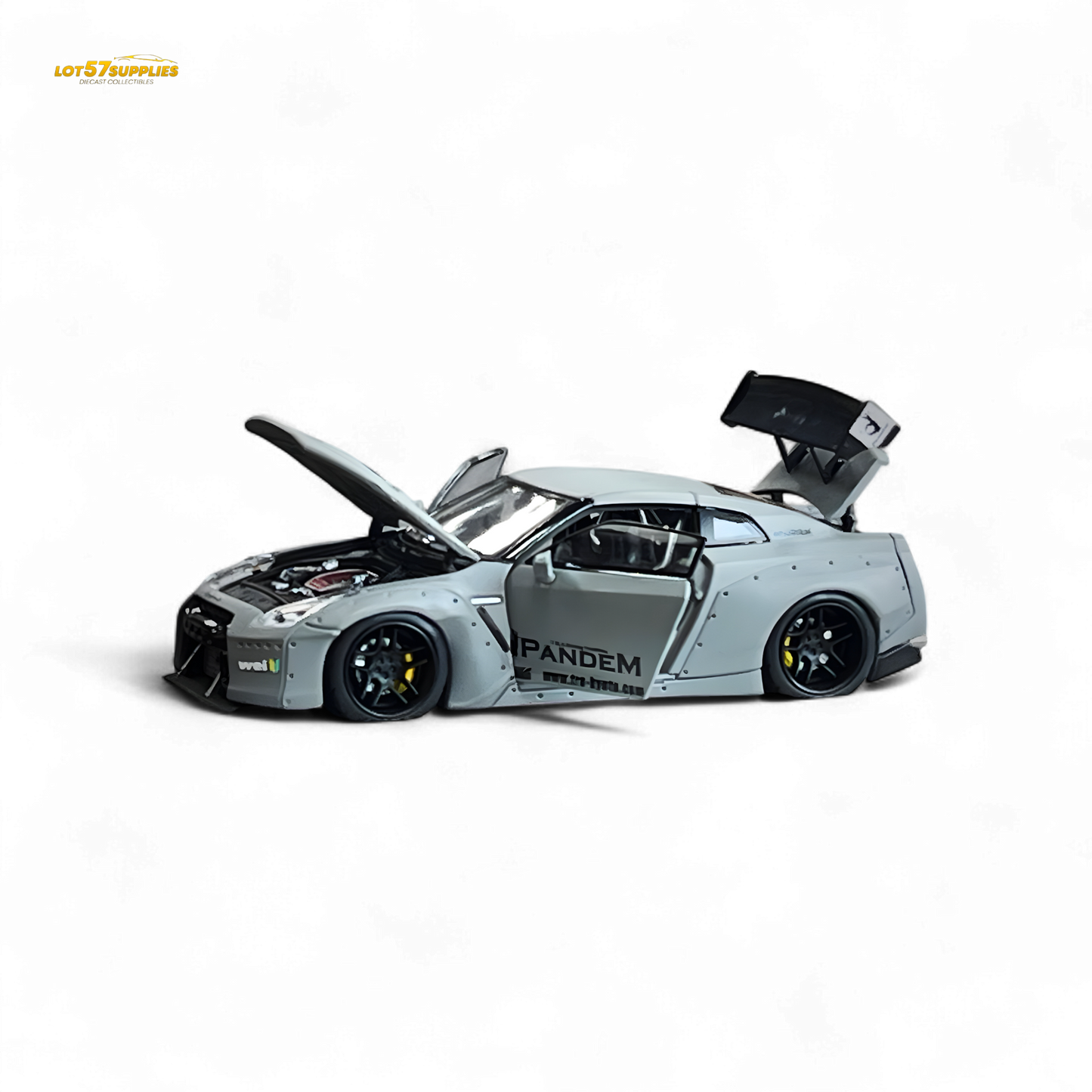 PGM Rocket Bunny R35 Combat Grey - Luxury Version 1:64