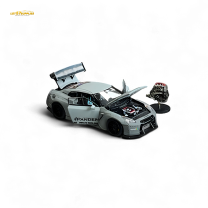 PGM Rocket Bunny R35 Combat Grey Luxury Version 1:64