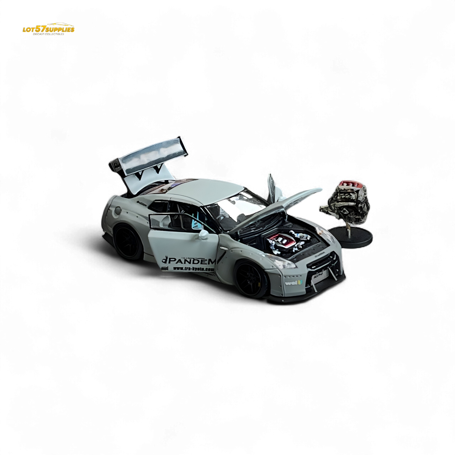 PGM Rocket Bunny R35 Combat Grey - Luxury Version 1:64