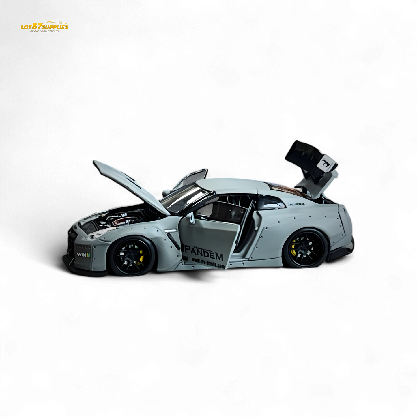 PGM Rocket Bunny R35 Combat Grey - Luxury Version 1:64
