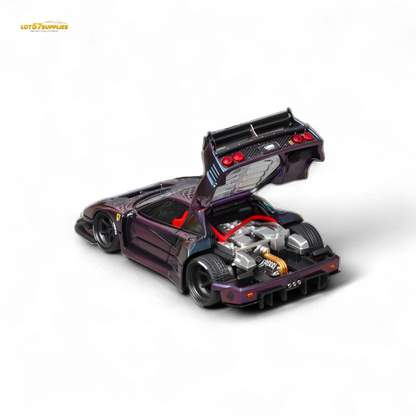 (Pre-Order) Star Model F40 LB-Works Wide-Body - Magic Purple Ordinary 1:64